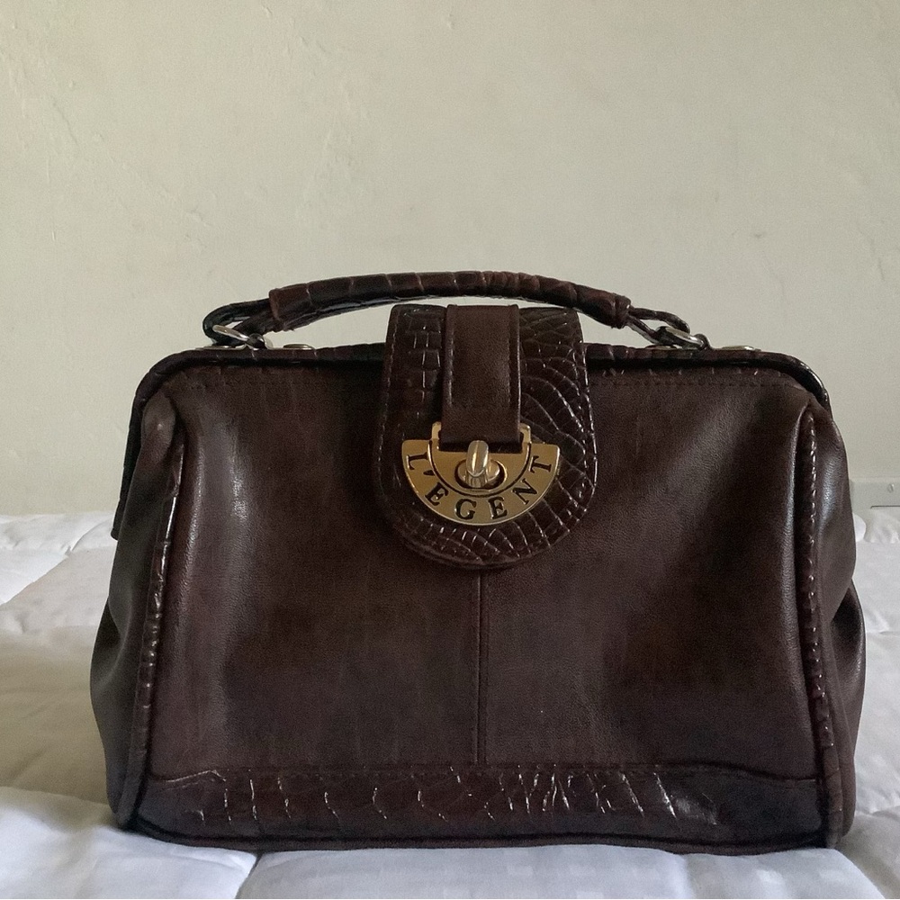 L’egent Dark Brown Women's hand bag